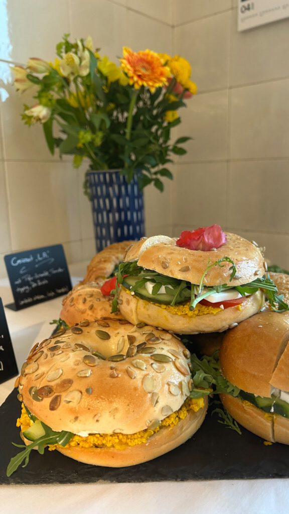 Veganes Catering Buffet GegenVind Bagel